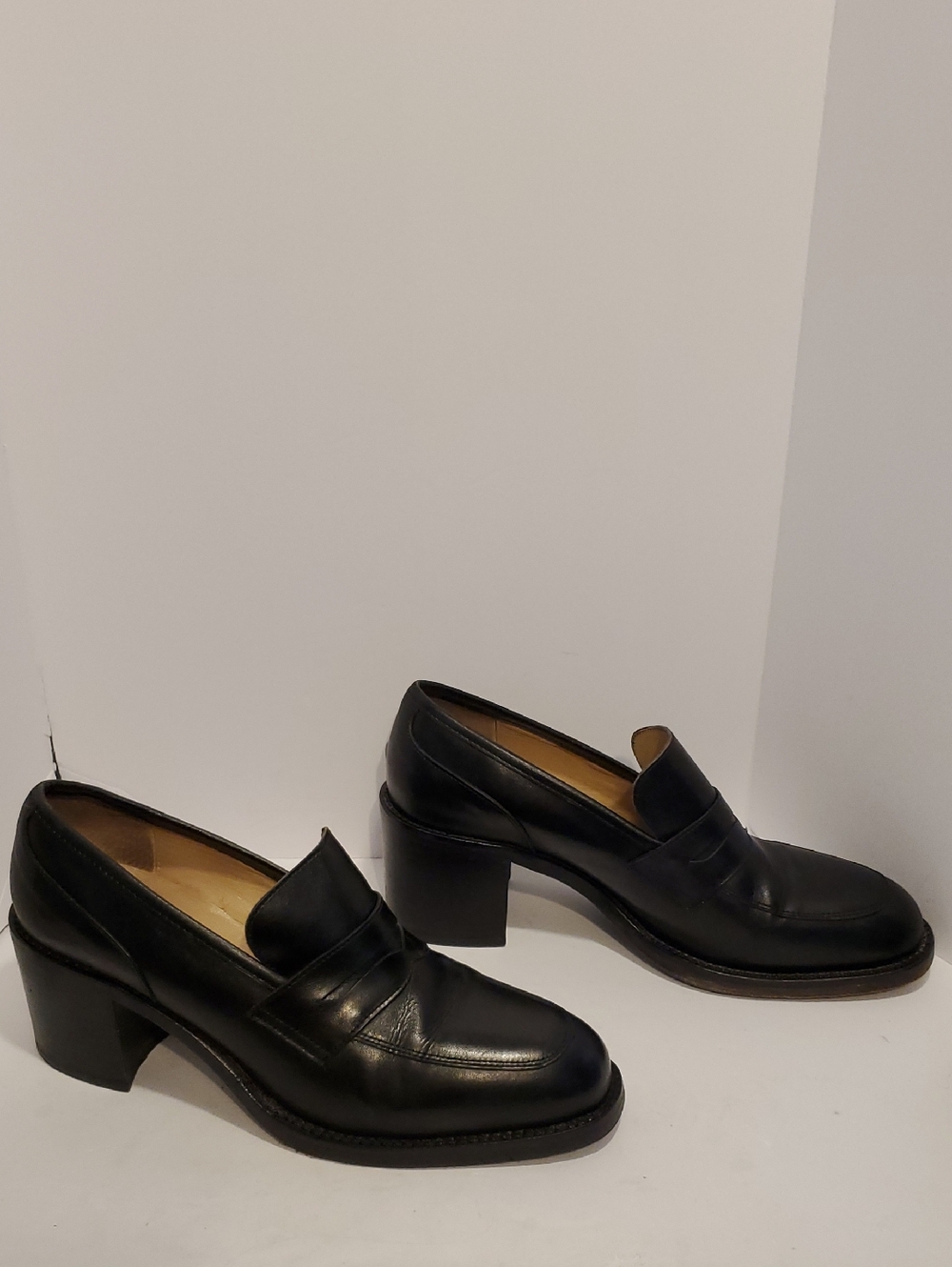 Freelance Paris Black Loafers In Size 9 - Picture 3 of 12